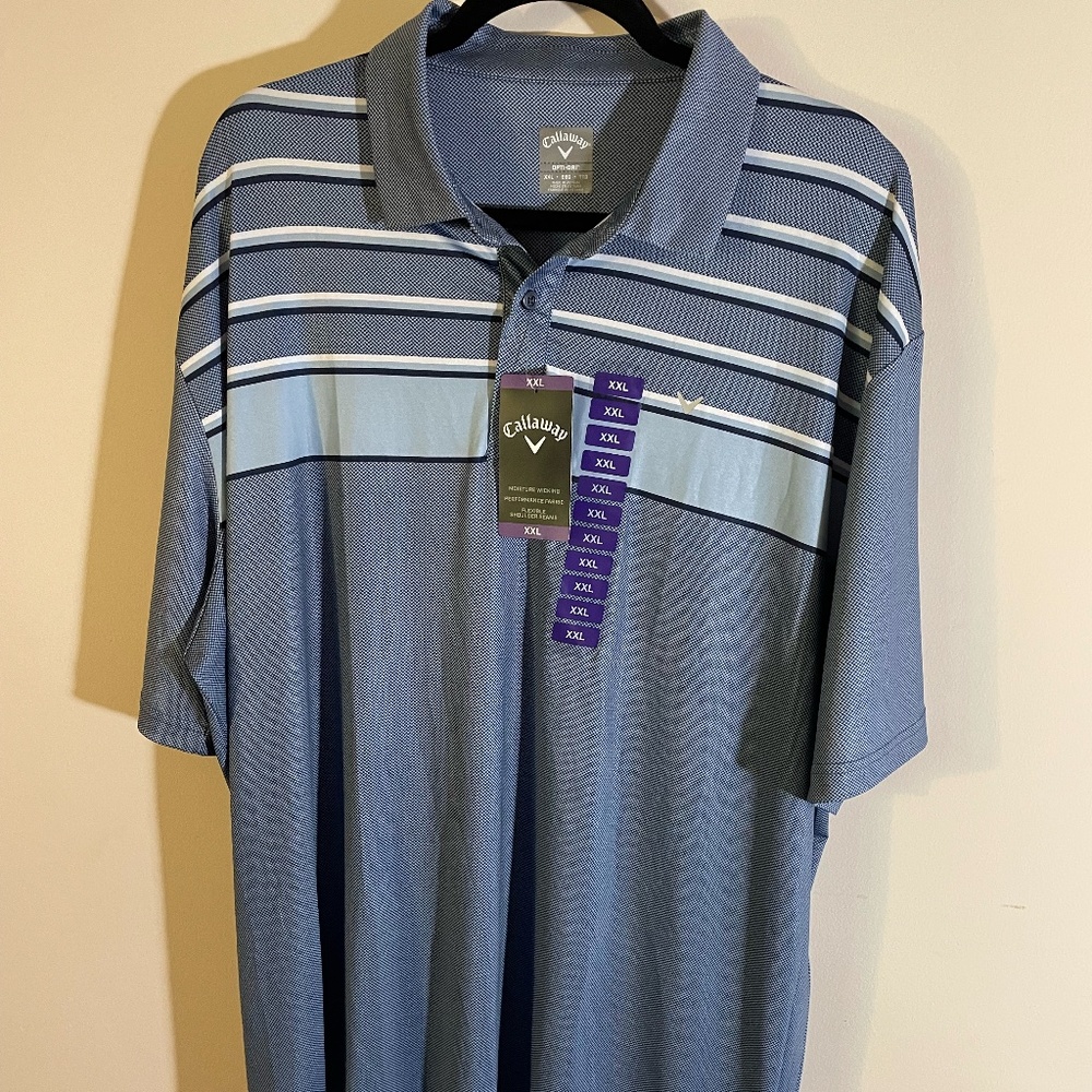 Callaway - Mens Jaspe Color Block Golf Polo - Opti Dri